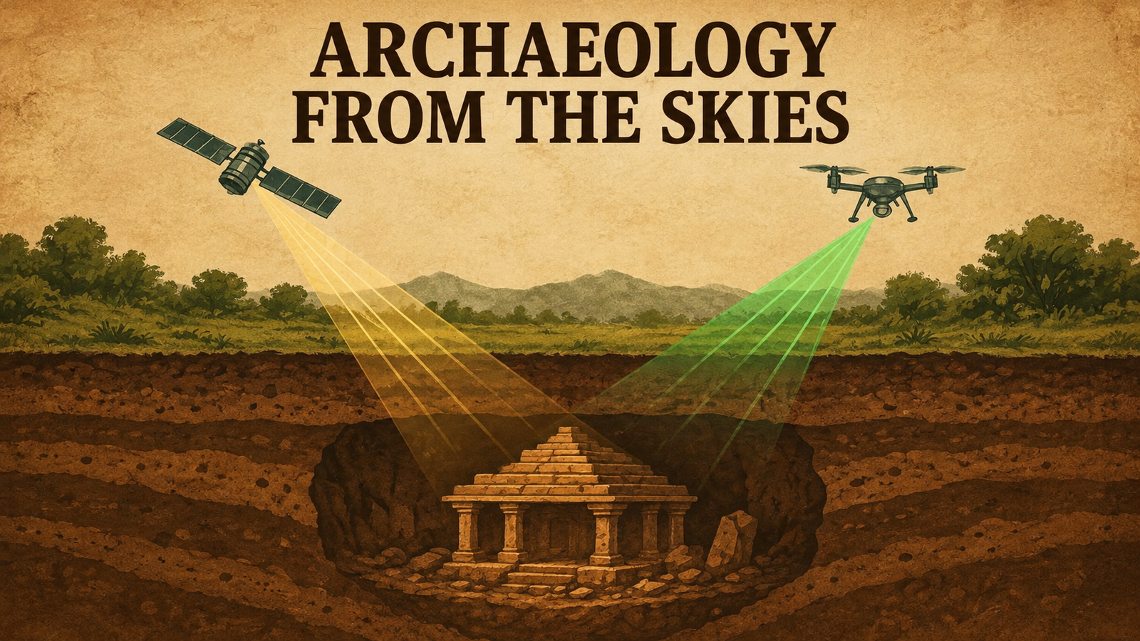 Archaeology from the skies
